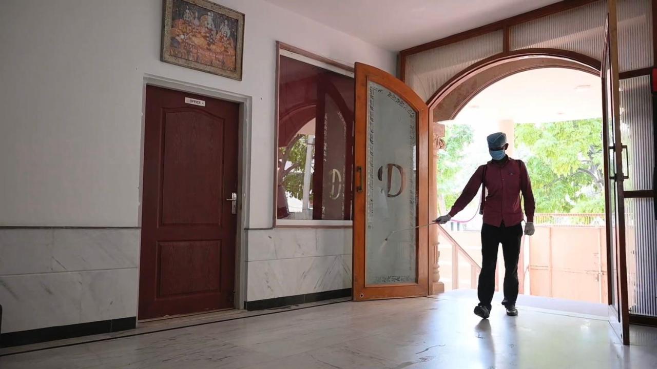 Hotel Bhakti Dhama Vrindāvan Eksteriør billede