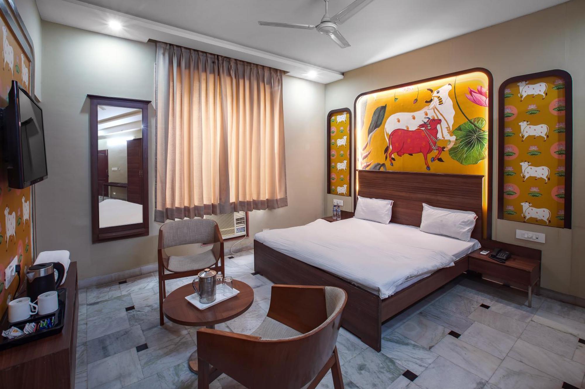 Hotel Bhakti Dhama Vrindāvan Eksteriør billede